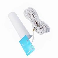 Antena 4G LTE, Antena Externa 3G 4G, Antena para Exteriores con Cable de 10 Metros, Conector Macho S-M-A para Router y Módem 3G 4G