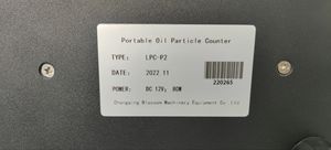 Compteur de particules liquides portable ISO 4406 <span class=keywords><strong>NAS</strong></span> 1638 - Product Image 6