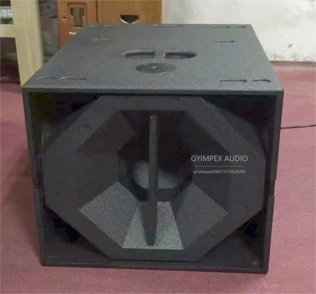 Professional Single 18Inch Pro Karaoke Audio Dj Subwoofer Pa Speaker Cabinet Box Customization Empty Cabinet for Outdoor Show