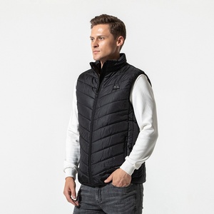 Chaleco Térmico Casual de Invierno de Fábrica, Chaleco Inteligente con Doble Control de Calor, Cuello Alto, Resistente al Frío - Product Image 3