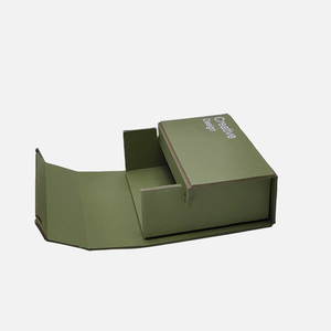 Caja de correo de cartón rígido de papel Kraft biodegradable de diseño creativo 100%, laminación mate, materiales reciclados de estilo moderno - Product Image 3