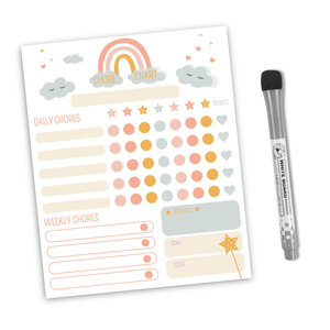 Tabla de tareas magnética Tablero de tareas diarias personalizable para el hogar familiar Fácil Organización y herramienta de gestión del tiempo - Product Image 1