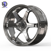 Rueda de Aleación de Aluminio de 15 16 17 18 19 20 Pulgadas 4x100 4x114.3 5x100 5x108 5X112 5x120 5x114.3 Llanta para Coche GT