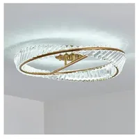 Luminaires de plafond en cristal LED modernes et luxueux pour le salon, la chambre à coucher, la cuisine, la décoration, les lustres, les lampes de plafond intérieures pour la maison
