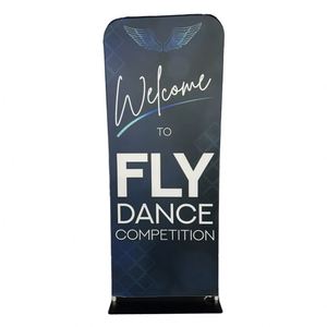 Custom Tension Fabric Display Backdrop with Vibrant Thermal Transfer Printing for Trade Shows, Exhibitions, and Brand Promotion - Product Image 1