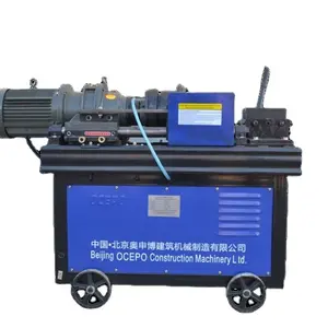 High quality Manual Rebar Rib peeling Thread rolling Machine