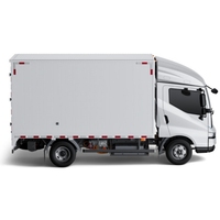 Camionnette utilitaire légère hybride électrique automatique BYD T5 neuve, 4x2, Euro 6, avec caméra arrière, pour utilisation express