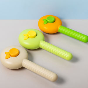 Spazzola per toelettatura animali domestici stile carino, pettine in acciaio inossidabile per la rimozione del pelo di cani, spazzola districante per gatti, spazzola autopulente per cani - Product Image 2