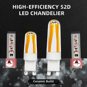 Thay đổi độ sáng AC220V gốm đèn cơ thể <span class=keywords><strong>Filament</strong></span> G9 <span class=keywords><strong>LED</strong></span> bóng đèn CRI 80 khu dân cư <span class=keywords><strong>LED</strong></span> bóng đèn hoàn hảo Halogen thay thế - Product Image 2