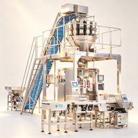Machine d'emballage verticale multifonctionnelle automatique de pesage et de remplissage pour graines de melon
