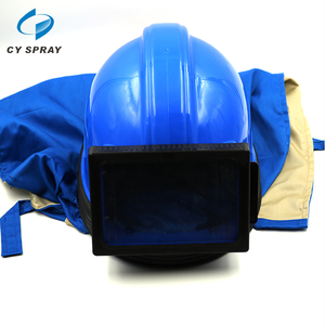 <span class=keywords><strong>Casque</strong></span> de protection anti-poussière pour <span class=keywords><strong>sablage</strong></span> certifié CE, outils de <span class=keywords><strong>sablage</strong></span> - Product Image 2