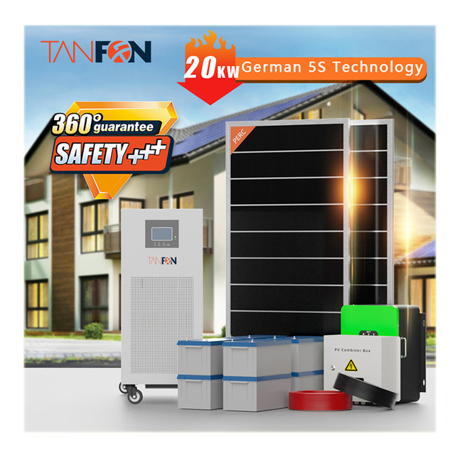 Off Grid Solar System for Home 10kw 20kva 5000w Solar Power System  5kw on Grid Solar Generator