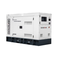 Nouveau Design 56KVA/45KW Générateur Diesel de Type Silencieux Démarrage Automatique Option ATS Fréquence 60Hz Triphasé 480V 220V Évalué Simple