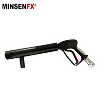Pistolet à CO2 électrique miniature MINSENFX avec tuyau de 3 mètres (plastique) pour l'ambiance de scène et les bars