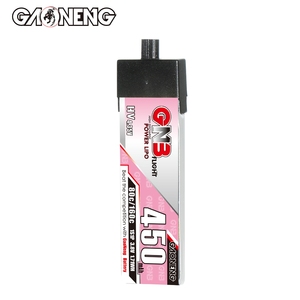 แบตเตอรี่ GAONENG GNB 1S 450MAH 3.8V 80C 160C A30 หัวต่อพลาสติก RC LiPo สำหรับ FPV Quads Whoops HV LiHV แรงดันสูง - Product Image 5