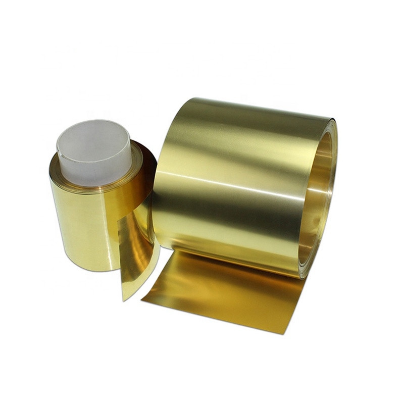 Латунная катушечная лента H62 H65 H70