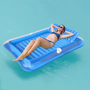 Grande <span class=keywords><strong>piscina</strong></span> gonfiabile sedie a sdraio galleggianti, <span class=keywords><strong>piscina</strong></span> all'aperto <span class=keywords><strong>spiaggia</strong></span> di prendere il sole <span class=keywords><strong>piscina</strong></span> zattera vasca da bagno <span class=keywords><strong>con</strong></span> cuscini - Product Image 2