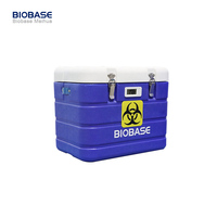 Boîte de transport de biosécurité BIOBASE avec source de refroidissement en polyacrylate de sodium pour laboratoire