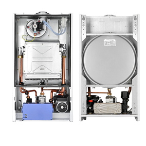 Caldera de pared 20Kw Caldera de calefacción de <span class=keywords><strong>gas</strong></span> de servicio dual Montada en la pared para sistema de calefacción con control de teléfono de aplicación - Product Image 5