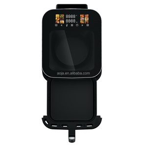 Friteuse à air et four grille-pain AOJA grande capacité 10L avec écran couleur, 1700W, sans lame, en acier inoxydable, carré, électrique, pour la maison - Product Image 3