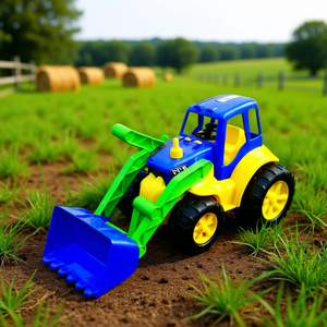 Tractor de Juguete para Niños, Vehículo para Jugar al Aire Libre, Construcción y Juego en el Campo, Bolsa de Malla - Product Image 3