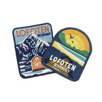 Patch brodé personnalisé pour casquettes de baseball, patchs brodés à repasser