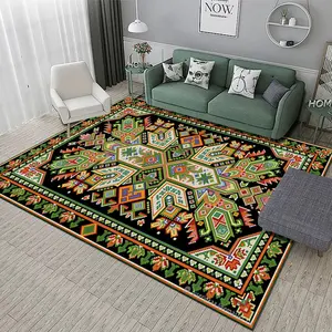 Low MOQ Home Festivals, Decoration New Colorful Design Vintage Persian Turkish Knots Handknotted Modern Oushak Rug Carpet/