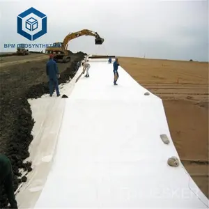 Erosion Control Geotextile Felt in Road Construction