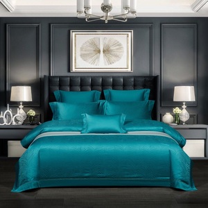 Drap de lit confort personnalisé Fournisseur le <span class=keywords><strong>moins</strong></span> cher Ensemble de draps en coton égyptien pour hôtel 5 étoiles - Product Image 2