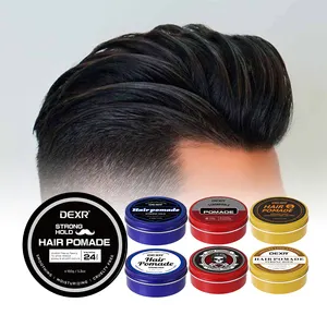 Professional Custom Hair Products Private Label Wave Pomades Waxes Styling Wax Strong Hold Hair Pomade