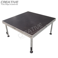 Facile à installer treillis en aluminium assembler scène de Concert anti-dérapant 0utdoor scènes d'événement de scène mobile à vendre