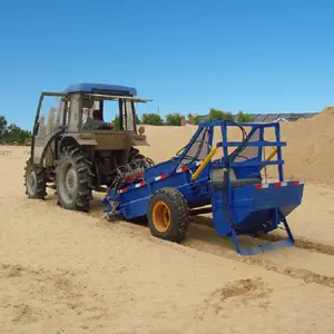 Recurso de bunkers não-tóxico gasolina máquina de limpeza de areia da praia