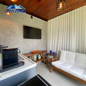 Cabane <span class=keywords><strong>de</strong></span> <span class=keywords><strong>plage</strong></span> <span class=keywords><strong>de</strong></span> luxe compacte Dayang à construction rapide, en panneaux sandwich respirants, pour maisons en bois extérieures en Israël et les Caraïbes - Product Image 3