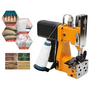 Máquina DE COSER DE sacos pequeños portátil de alta calidad, máquinas de coser selladoras de bolsas tejidas Pp industriales portátiles