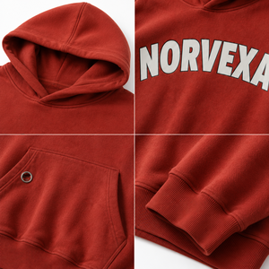 Sudadera con Capucha de Algodón Personalizada, Prelavada, 100% Felpa Orgánica de Alto Gramaje, Fabricante OEM Premium, Bajo MOQ, Sudaderas con Capucha Estampadas - Product Image 3