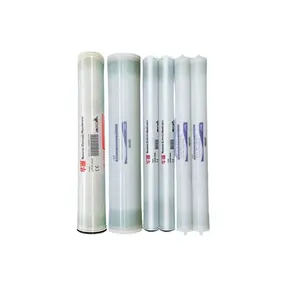 Système de traitement de l'eau industrielle ro 4040 6040 8040 membrane filtrante ro haute 3000TDS pour le nettoyage des vitres