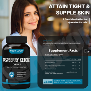 Ausreson Pure Frambozen Ketonzaad <span class=keywords><strong>Extract</strong></span> Afslankpillen Hydrocultuur Gewicht Lossy Frambozen Keton Capsules - Product Image 2