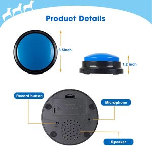 Multiple Colors Talking <b>Buttons</b> for <b>Dogs</b> Recordable <b>Dog</b> Training Speaking <b>Buttons</b> <b>Dog</b> <b>Buttons</b> for Communication - Product Image 4
