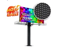 Pantalla LED para Exteriores TOALED P4 P8 P10, Pantalla LED de Alta Luminosidad para Publicidad, Cartel Digital, Pantalla LED para Exteriores