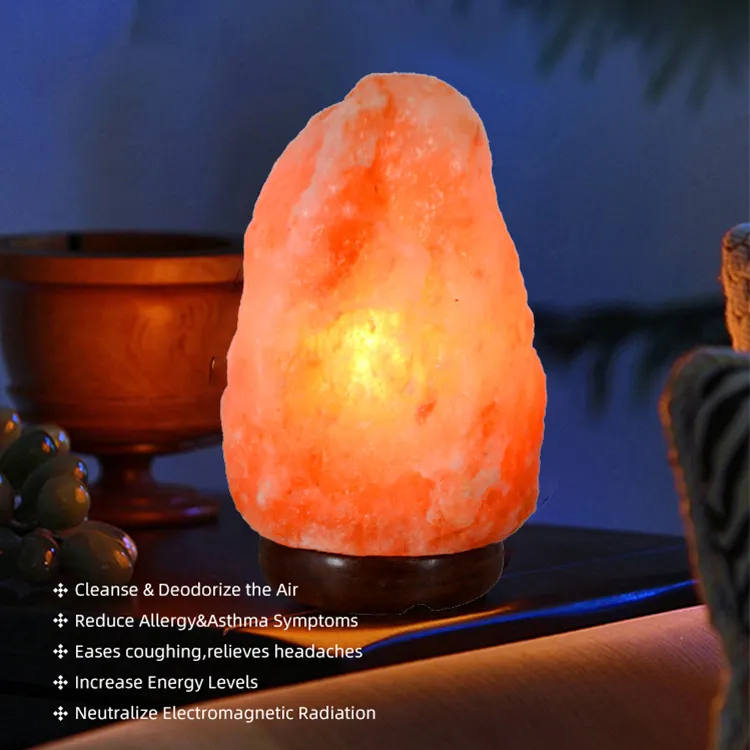 Beste Qualität Neuankömmling Günstige Beliebte Tisch lampen Natural Crafts Rock Himalayan Salt Lamp