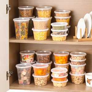 Contenedor de Almacenamiento de Alimentos con Tapa Hermética a Prueba de Fugas, Libre de BPA, Apto para Lavavajillas, Congelador y Microondas, Transparente, Circular - Product Image 5