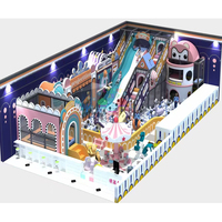 Équipement de terrain de jeu intérieur pour enfants sur mesure de qualité résidentielle et commerciale pour parc d'attractions