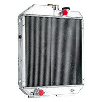 Radiateur à 4 rangées GTGMOTO pour FORD NEW HOLLAND 5640 6640 7740 TS100 TS110 TS115 TS90