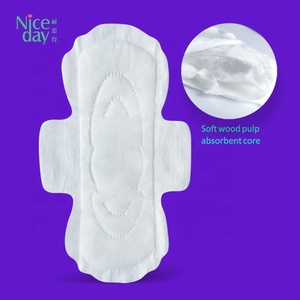 Compresas sanitarias de fibra de cáñamo ecológicas para mujeres, compresas de pulpa de pelusa de etiquetado privado - Product Image 3