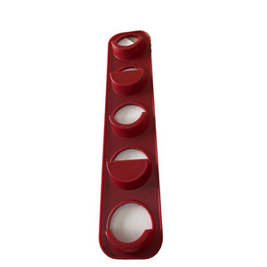 <b>Red</b> Plastic Mold Holder For Precision Molding PP <b>Material</b> High Accuracy - Product Image 1