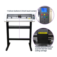Presse à chaud Teneth 740 mm, découpeuse de vinyle Graphtec avec écran tactile Wi-Fi Signmaster TN24C, largeur de coupe 635 mm, traceur de découpe