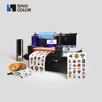 Sistema de Visión Artificial Industrial SinoColor One I3200 U1HD, Impresora de Inyección de Tinta UV Plana de Sobremesa para Carcasas de Teléfono, Vidrio y Cerámica