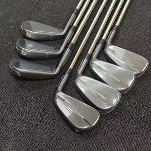 Venta Caliente, Cabezas <span class=keywords><strong>de</strong></span> <span class=keywords><strong>Hierro</strong></span> <span class=keywords><strong>de</strong></span> Golf 790 <span class=keywords><strong>de</strong></span> China, Empuñadura <span class=keywords><strong>de</strong></span> Goma, Hoja <span class=keywords><strong>de</strong></span> Acero Inoxidable Forjado, 4-P, Juego <span class=keywords><strong>de</strong></span> Hierros <span class=keywords><strong>de</strong></span> Golf para Hombre, Diestros y Zurdos - Product Image 1