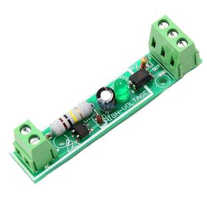 โมดูลแยกสัญญาณออปโตคัปเปลอร์ 1 บิต AC 220V บอร์ดตรวจจับแรงดันไฟฟ้าแบบปรับได้สำหรับ PLC โมดูลแยกสัญญาณโฟโตอัคโคปเปียโตเร่ - Product Image 1