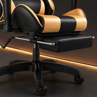 Chaise de jeu AOR, chaise de jeu ergonomique, chaise de bureau pour ordinateur, chaise de gamer à dossier haut, chaise pivotante réglable, vente en gros d'usine
